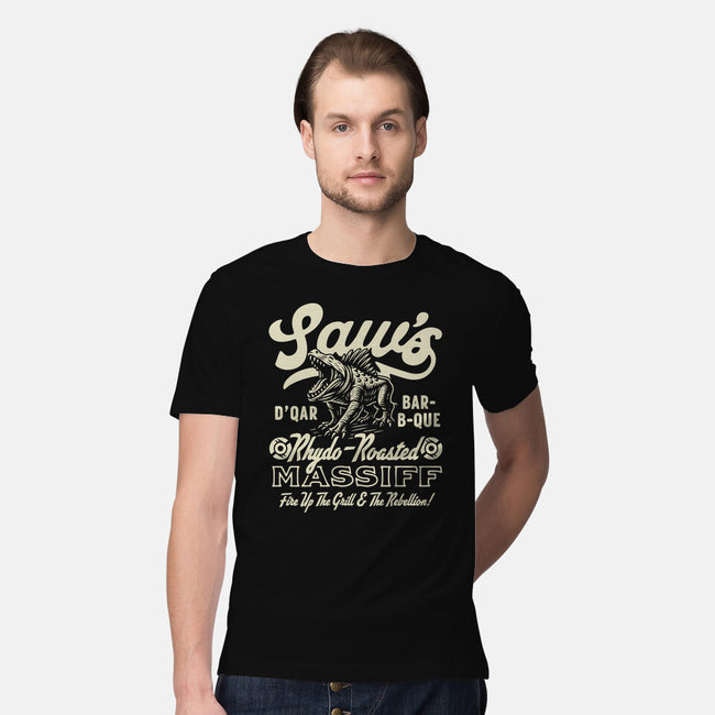 Saw's BBQ-Mens-Premium-Tee-Wheels