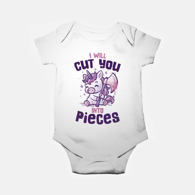 I Will Cut You Into Pieces-Baby-Basic-Onesie-koalastudio