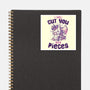 I Will Cut You Into Pieces-None-Glossy-Sticker-koalastudio