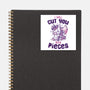 I Will Cut You Into Pieces-None-Glossy-Sticker-koalastudio