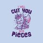 I Will Cut You Into Pieces-Womens-Basic-Tee-koalastudio