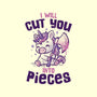 I Will Cut You Into Pieces-None-Adjustable Tote-Bag-koalastudio