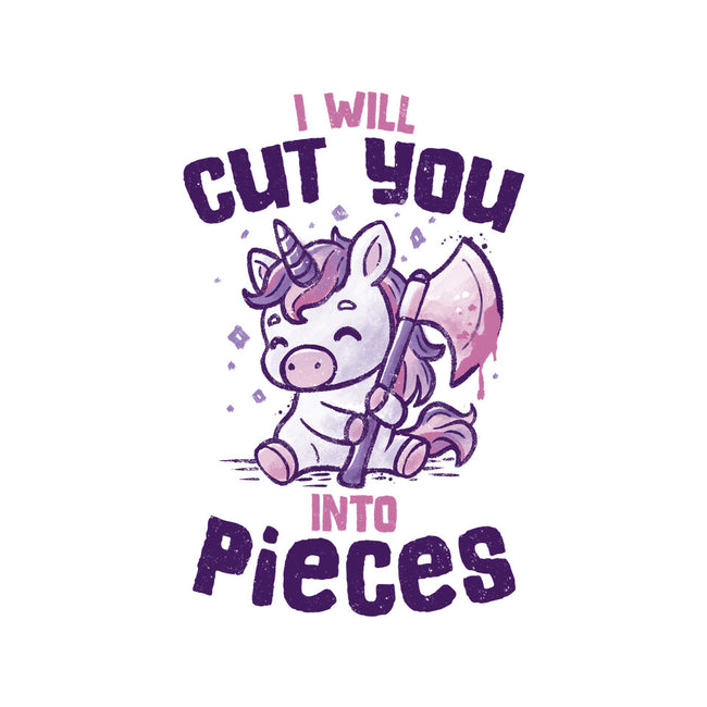 I Will Cut You Into Pieces-Womens-Fitted-Tee-koalastudio