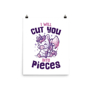 I Will Cut You Into Pieces