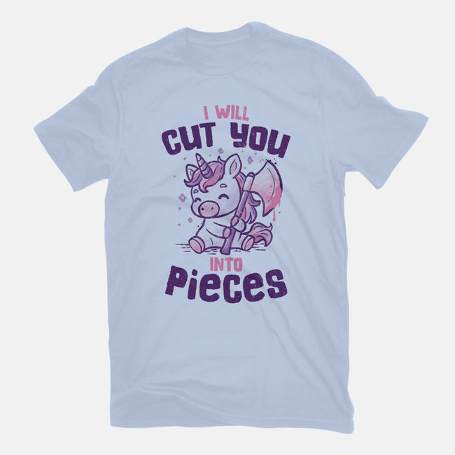 I Will Cut You Into Pieces-Unisex-Basic-Tee-koalastudio