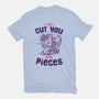 I Will Cut You Into Pieces-Womens-Basic-Tee-koalastudio