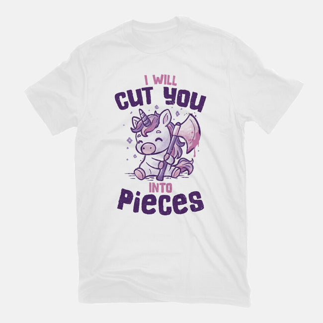 I Will Cut You Into Pieces-Womens-Basic-Tee-koalastudio