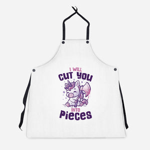I Will Cut You Into Pieces-Unisex-Kitchen-Apron-koalastudio