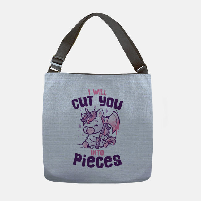 I Will Cut You Into Pieces-None-Adjustable Tote-Bag-koalastudio