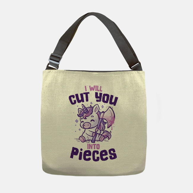 I Will Cut You Into Pieces-None-Adjustable Tote-Bag-koalastudio