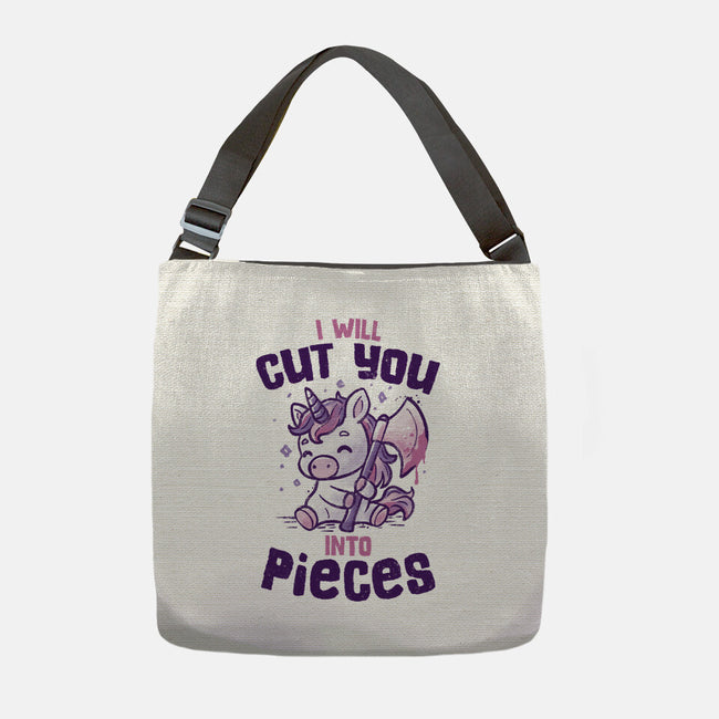 I Will Cut You Into Pieces-None-Adjustable Tote-Bag-koalastudio