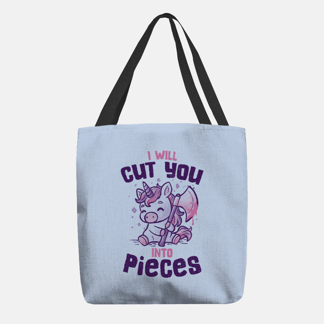 I Will Cut You Into Pieces-None-Basic Tote-Bag-koalastudio