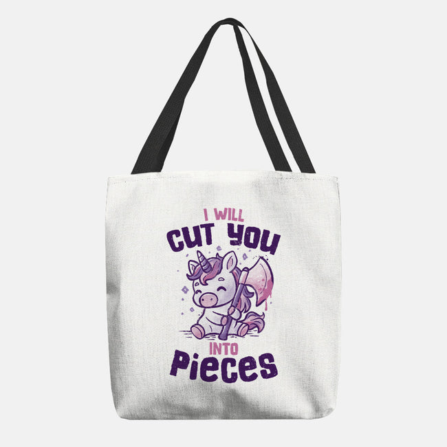 I Will Cut You Into Pieces-None-Basic Tote-Bag-koalastudio