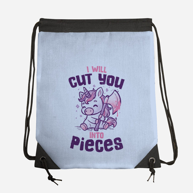 I Will Cut You Into Pieces-None-Drawstring-Bag-koalastudio