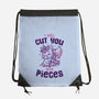 I Will Cut You Into Pieces-None-Drawstring-Bag-koalastudio