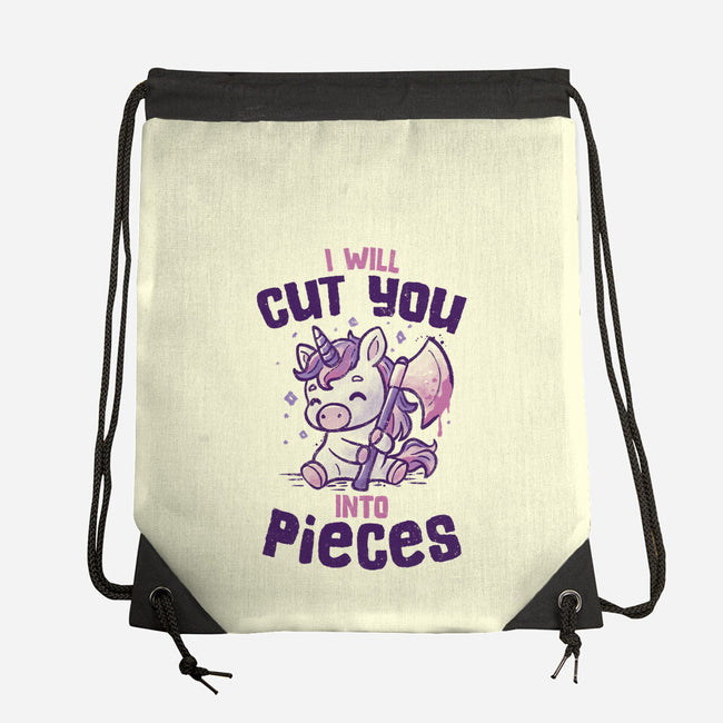 I Will Cut You Into Pieces-None-Drawstring-Bag-koalastudio