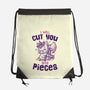 I Will Cut You Into Pieces-None-Drawstring-Bag-koalastudio