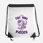 I Will Cut You Into Pieces-None-Drawstring-Bag-koalastudio