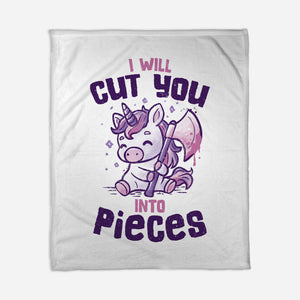 I Will Cut You Into Pieces-None-Fleece-Blanket-koalastudio