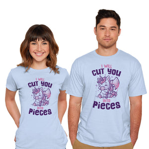 I Will Cut You Into Pieces-Mens-Basic-Tee-koalastudio