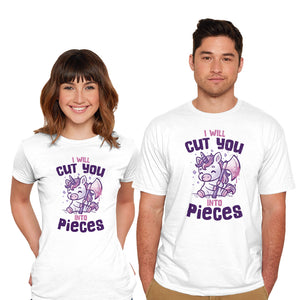 I Will Cut You Into Pieces-Mens-Basic-Tee-koalastudio