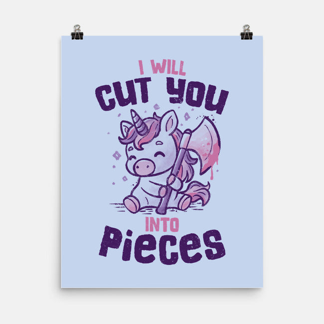 I Will Cut You Into Pieces-None-Matte-Poster-koalastudio