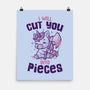 I Will Cut You Into Pieces-None-Matte-Poster-koalastudio