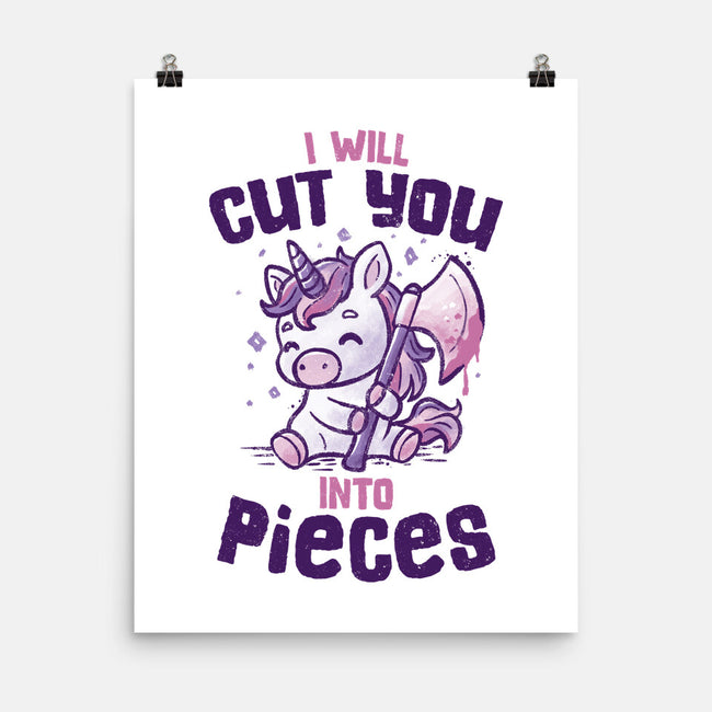 I Will Cut You Into Pieces-None-Matte-Poster-koalastudio