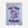 I Will Cut You Into Pieces-None-Polyester-Shower Curtain-koalastudio