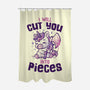 I Will Cut You Into Pieces-None-Polyester-Shower Curtain-koalastudio