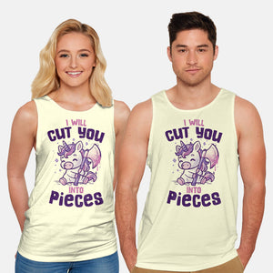 I Will Cut You Into Pieces-Unisex-Basic-Tank-koalastudio