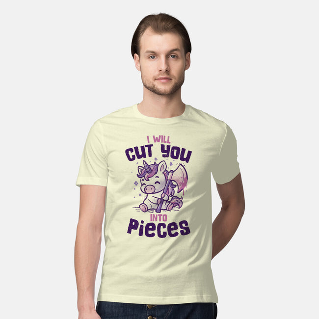 I Will Cut You Into Pieces-Mens-Premium-Tee-koalastudio
