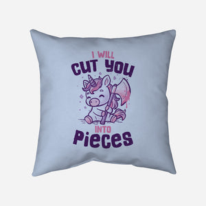I Will Cut You Into Pieces-None-Removable Cover w Insert-Throw Pillow-koalastudio