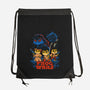 Frog Wars-None-Drawstring-Bag-worlddominationforcats