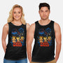 Frog Wars-Unisex-Basic-Tank-worlddominationforcats