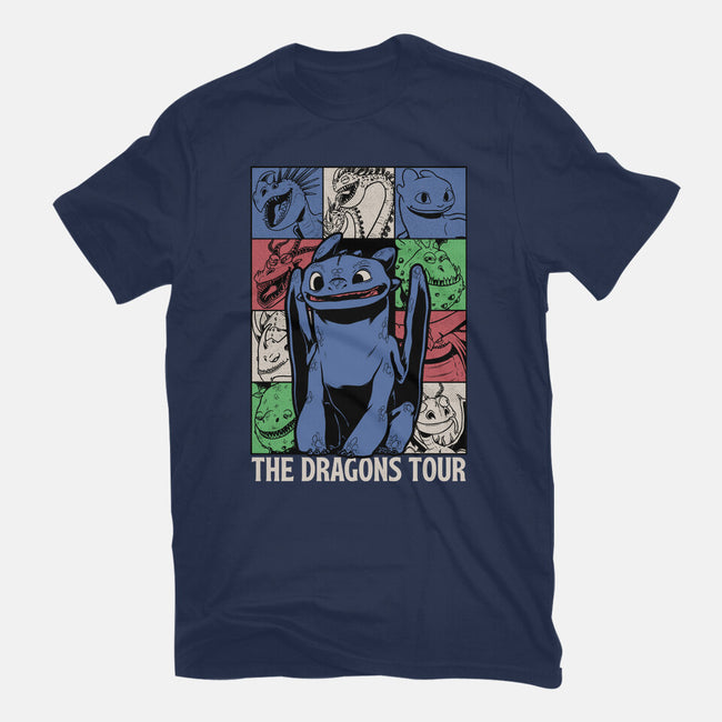 Dragons Tour Movie-Mens-Basic-Tee-Studio Mootant