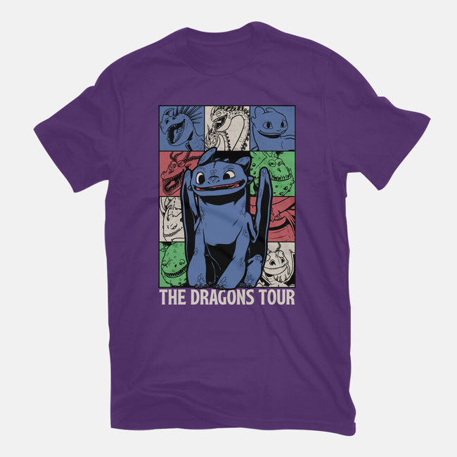 Dragons Tour Movie-Mens-Basic-Tee-Studio Mootant