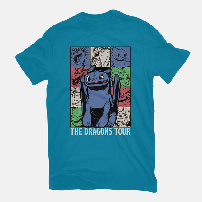 Dragons Tour Movie-Mens-Heavyweight-Tee-Studio Mootant