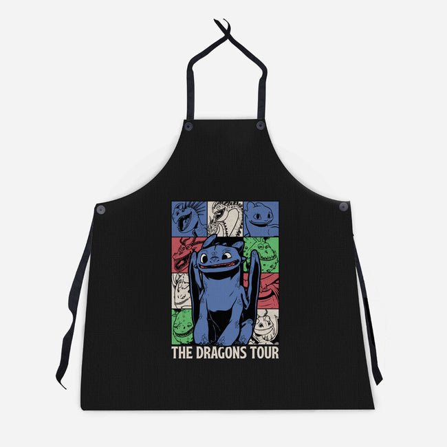 Dragons Tour Movie-Unisex-Kitchen-Apron-Studio Mootant