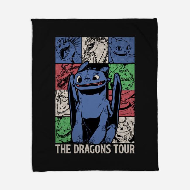 Dragons Tour Movie-None-Fleece-Blanket-Studio Mootant