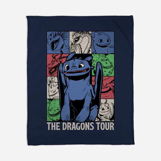 Dragons Tour Movie-None-Fleece-Blanket-Studio Mootant