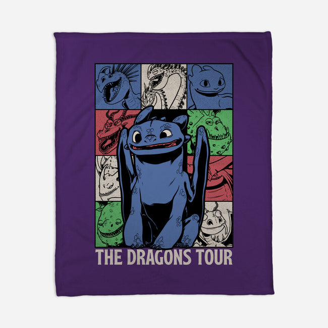 Dragons Tour Movie-None-Fleece-Blanket-Studio Mootant