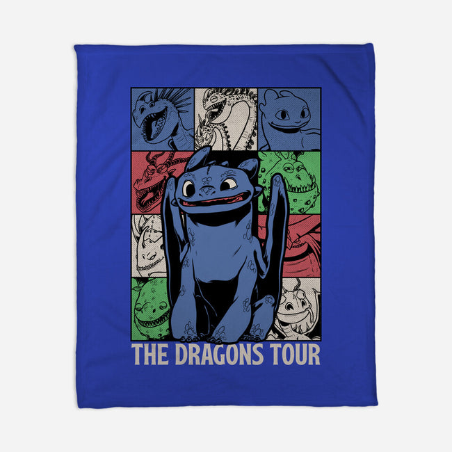 Dragons Tour Movie-None-Fleece-Blanket-Studio Mootant