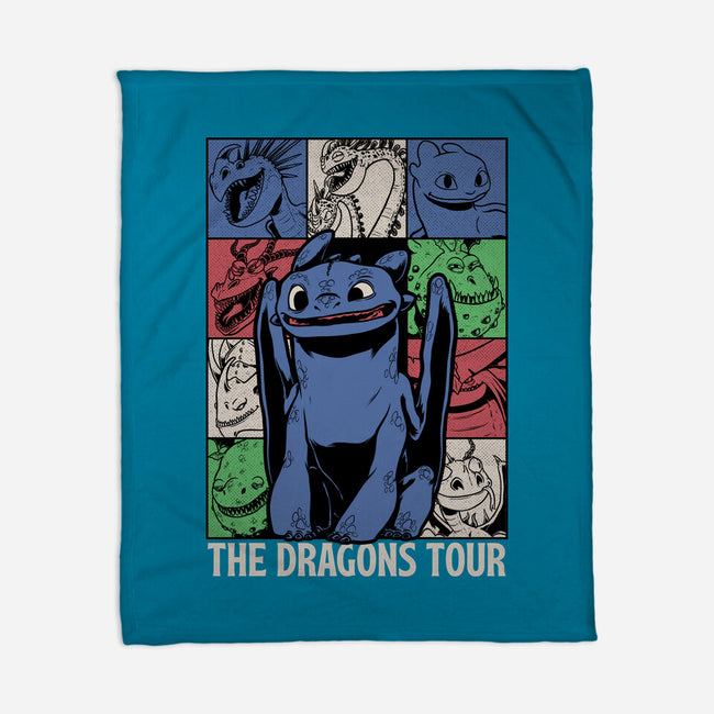 Dragons Tour Movie-None-Fleece-Blanket-Studio Mootant