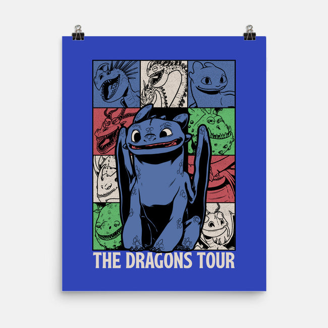 Dragons Tour Movie-None-Matte-Poster-Studio Mootant