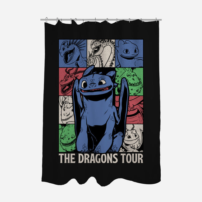 Dragons Tour Movie-None-Polyester-Shower Curtain-Studio Mootant