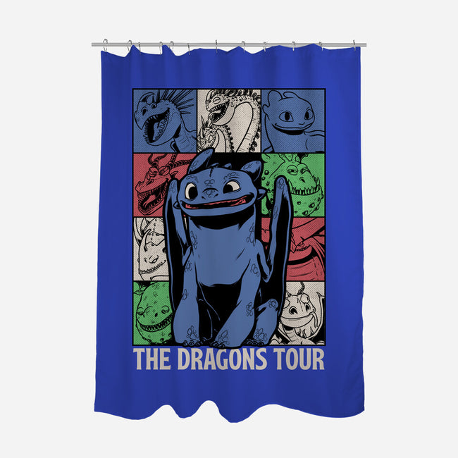 Dragons Tour Movie-None-Polyester-Shower Curtain-Studio Mootant