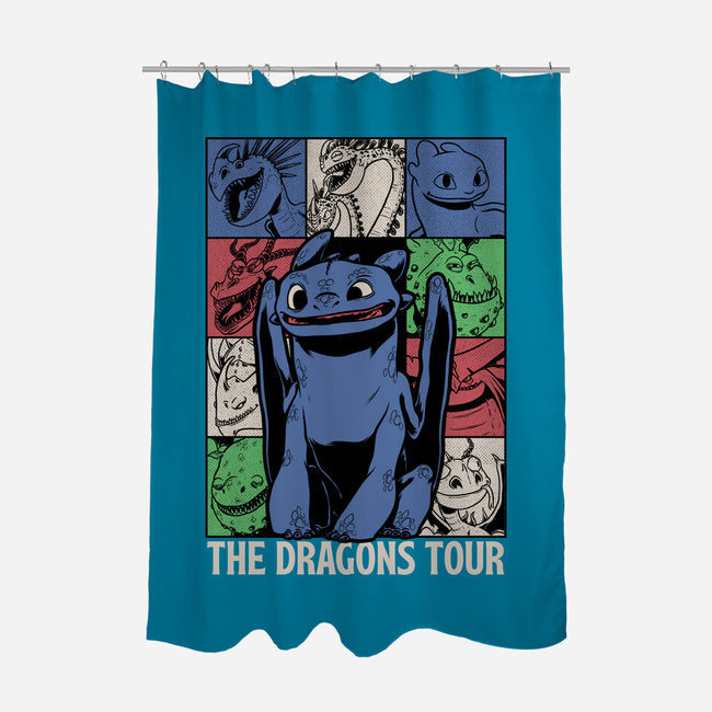 Dragons Tour Movie-None-Polyester-Shower Curtain-Studio Mootant