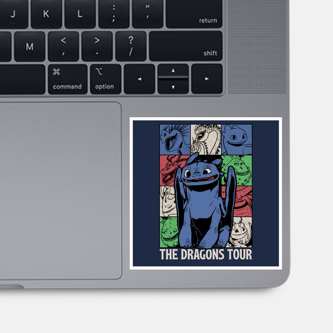 Dragons Tour Movie-None-Glossy-Sticker-Studio Mootant