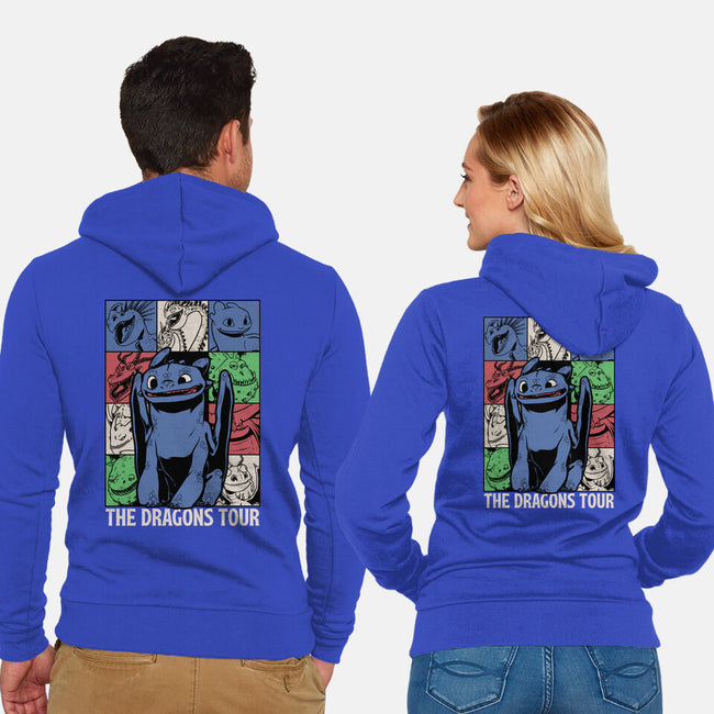 Dragons Tour Movie-Unisex-Zip-Up-Sweatshirt-Studio Mootant